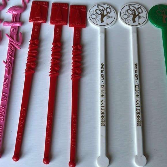 Vintage Las Vegas Hotel Swizzle Sticks - Picture 4 of 10